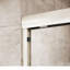 Strada 44 - 48 x 76 "Porte de douche coulissante sans cadre 3/8" en verre trempé transparent-111472685