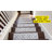 Nielsville Indoor Doormat Gray/White Machine Washable Non-Slip with Rubber Backing-82962059