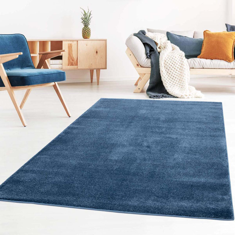 Andresen Solid Colour Hand Woven Area Rug, Rectangle 140 x 200cm