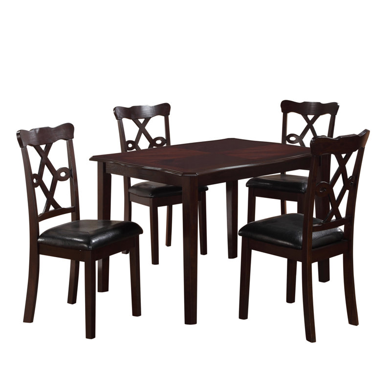 Leyo Rectangular 47'' L x 35'' W Dining Set