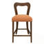 Ensemble de 2 tabourets de bar à cadre en bois avec repose-pieds-1263641154-1263641150
