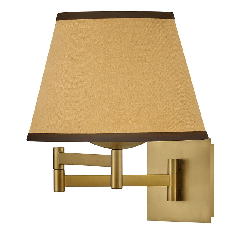 Hinkley Sonia Task Light Sconce, Lacquered Brass