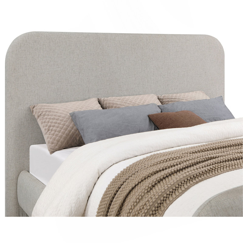 Kendra Grey Eastern King Platform Bed