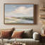 «Serene Pastel Landscape with Open Sky and Gentle Horizon», reproduction d'art encadrée-97187852-97187853