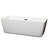 Emily 69'' x 30'' Soaking Acrylic Bathtub-50480611