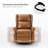 Allan Faux Leather Swivel Rocker Manual Recliner-2039150241