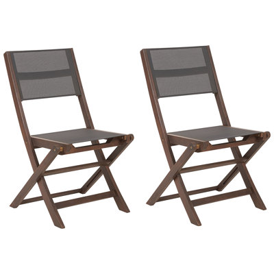 Akhil Folding Patio Dining Side Chair