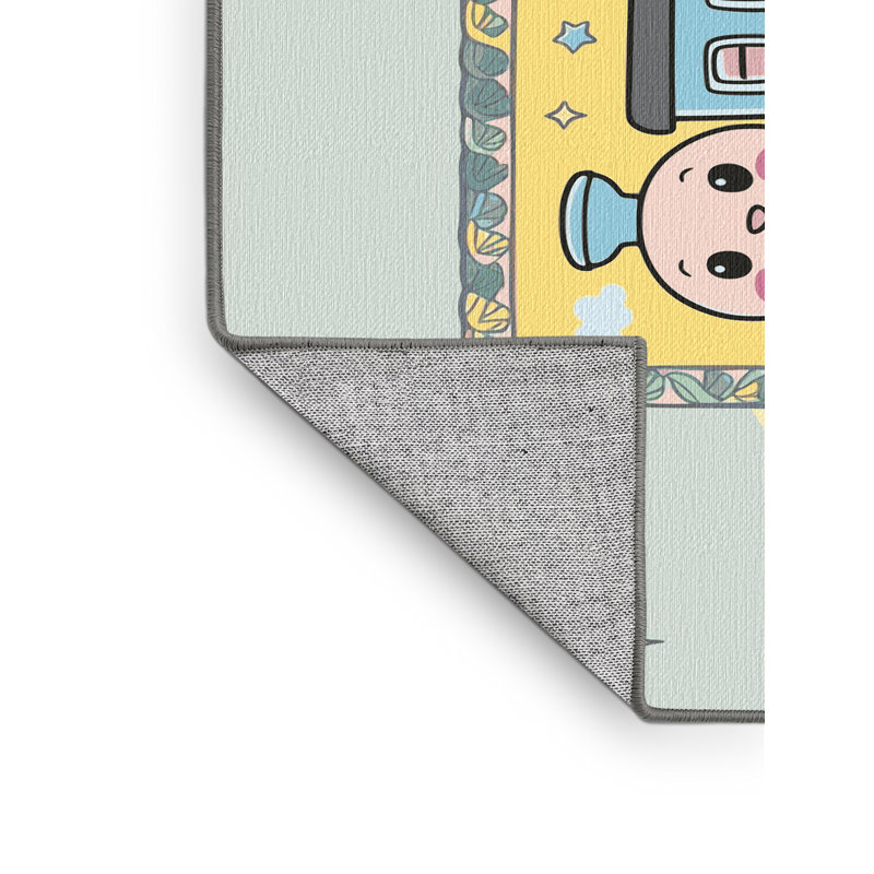 Tapis pour enfants East Urban Home, Rectangulaire 8 pi x 12 pi