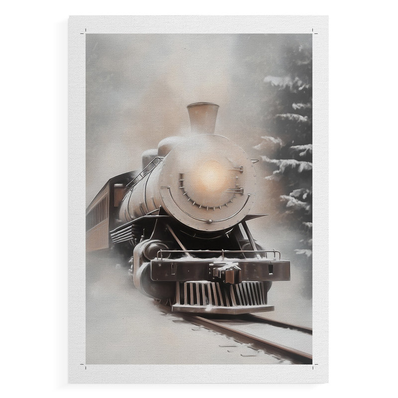 Art des Fêtes de Noël - série 2-CDXI - impression sur toile seulement - NON-CADRE, H 18 po x l 12 po
