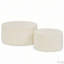 Ensemble de 2 poufs cylindriques rembourrés-1815984020-1815984025