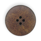 Dritz Recycled Leather Round Button
