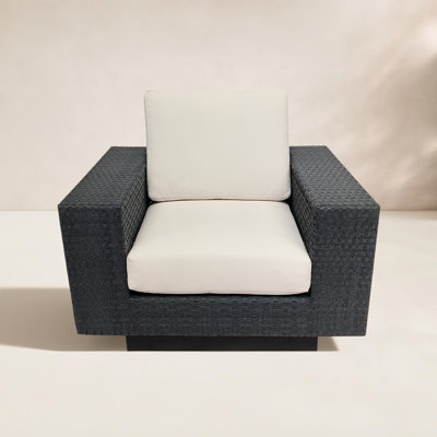 Jenette Sunbrella® Swivel Patio Lounge Chair