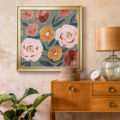 Toile encadrée Fair Flowers I-Premium - prête à être accrochée