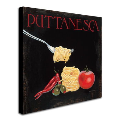 « italien cuisine i » par marco fabiano, impression sur toile tendue