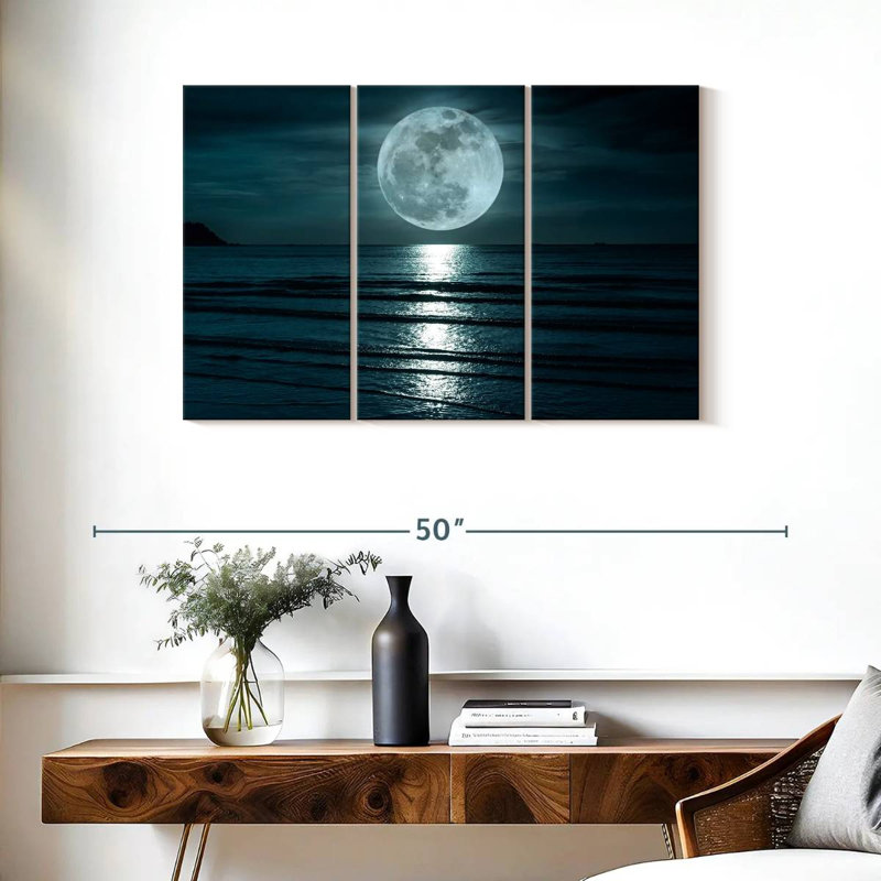 Oberle Midnight Moon, 24" H x 38" W