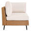Ensemble de conversation modulaire en osier avec coussins Gurshawn-264872668