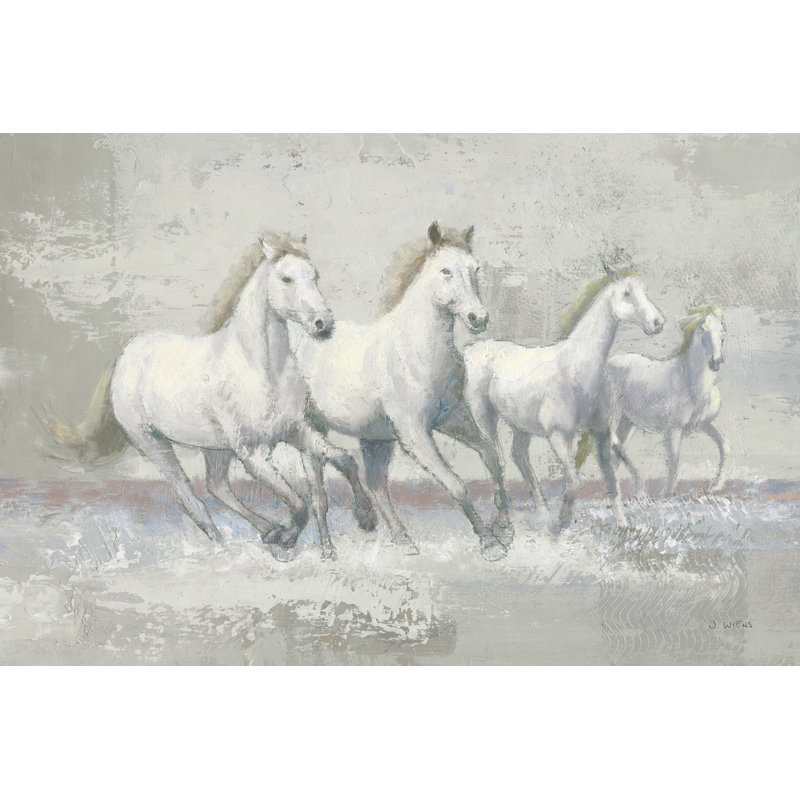 «Run Wild Crop I Neutral» par James Wiens, reproduction d'art, H 20 po x l 30 po, Cadre simple érable érable, Oui