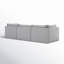 Canapé modulaire rembourré 4 pièces Annabella-91135236