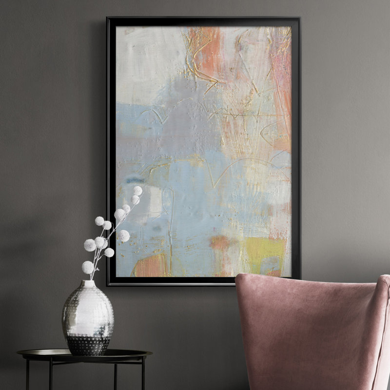 Cully II - reproduction d'art sur toile, Noir, H 42,5 po x l 30,5 po x P 1 po