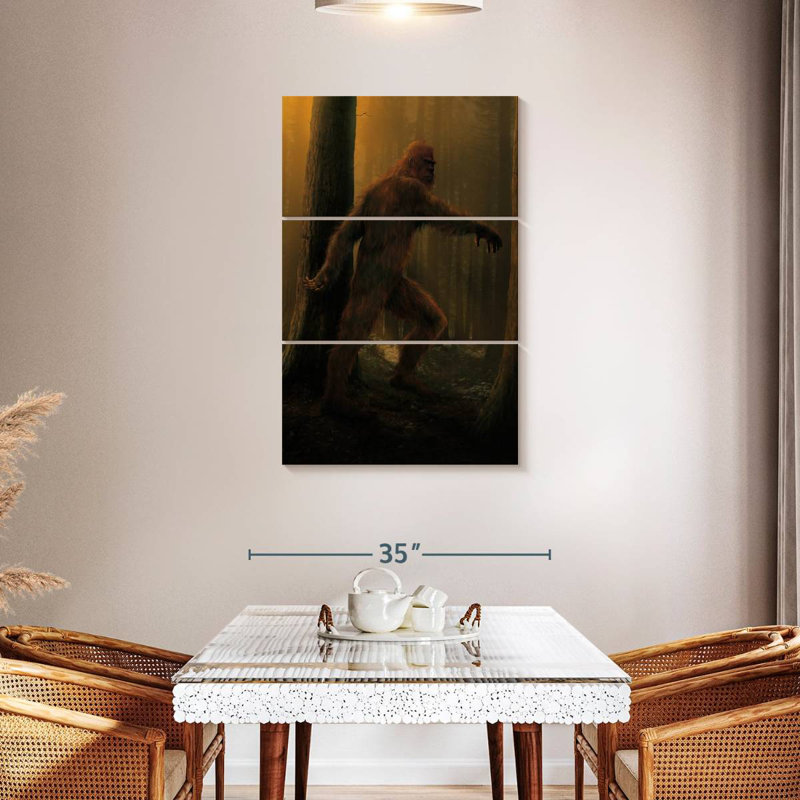 Kelan Bigfoot, 65" H x 42" W