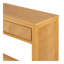 Console de 55 po, table d'entrée en bois rustique avec tiroirs de rangement et tablette ouverte, table de canapé élégante pour le couloir et le salon (naturel)-1943246058