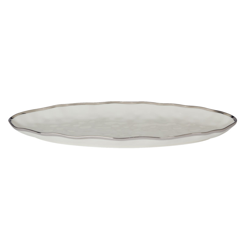 Regency Silver Oval Fish Platter