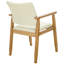 Ensemble de 2 chaises de salle à manger Artell de 47 cm (18,5 po) de hauteur, revêtues de similicuir et dotées d'une structure en bois massif.-500360635