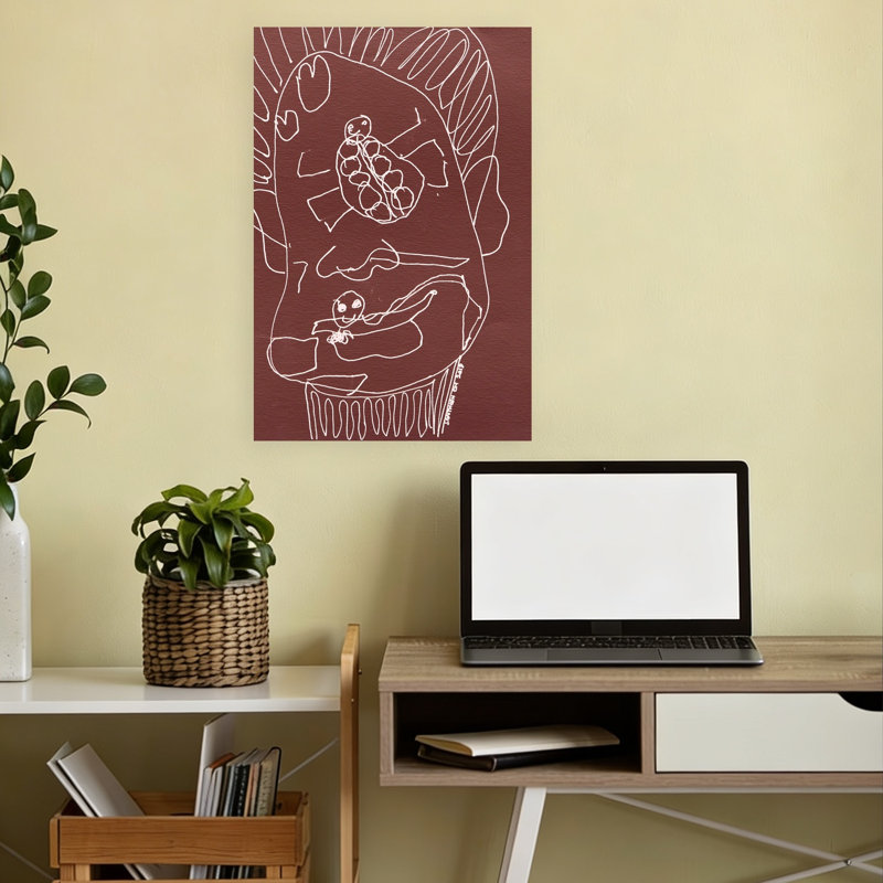 Print, 45.72cm H x 30.48cm W