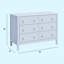 Commode 6 tiroirs Sammy-102745938