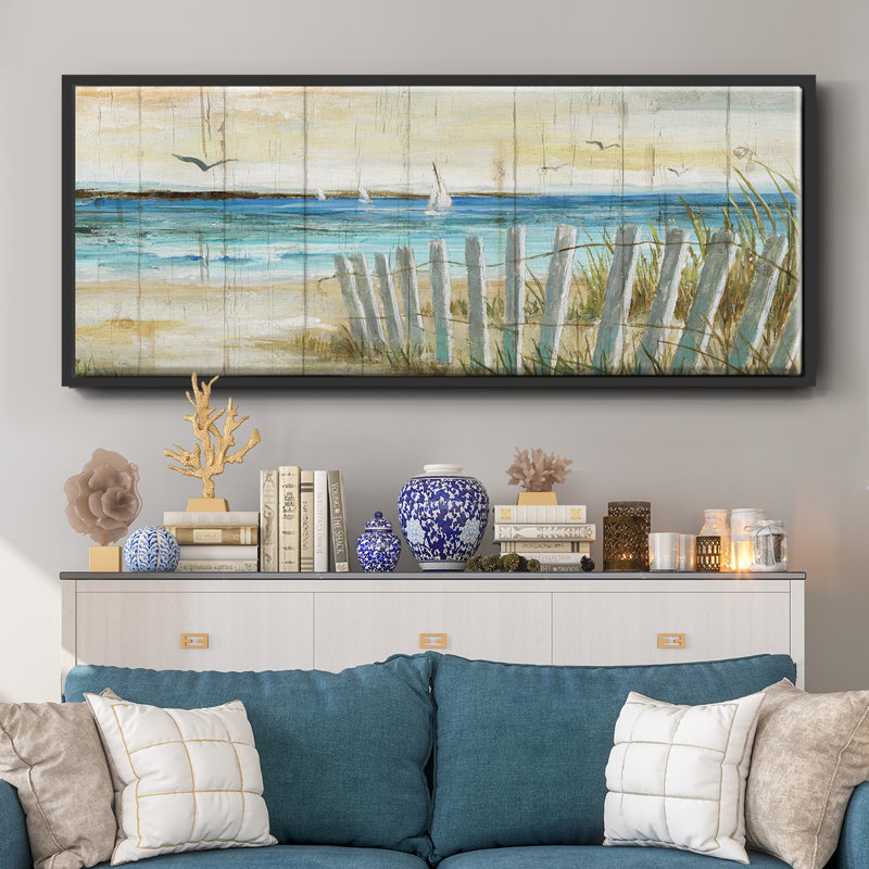 Coastal Causeway - toile encadrée