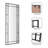 Coella 71'' H Metal Rectangle Full Length Mirror