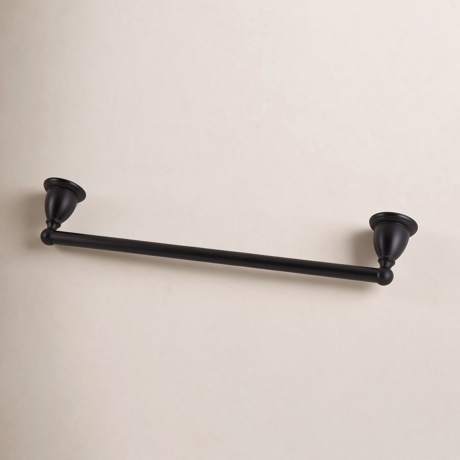 Heritage 18" Towel Bar, Matte Black