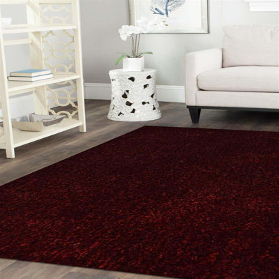 Tapis rouge touffeté à la main runner Henricks