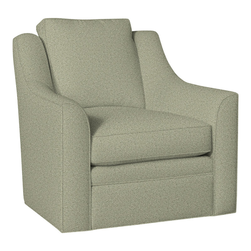 Fauteuil pivotant American Bungalow Nicholas, Perigold Pierson sauge
