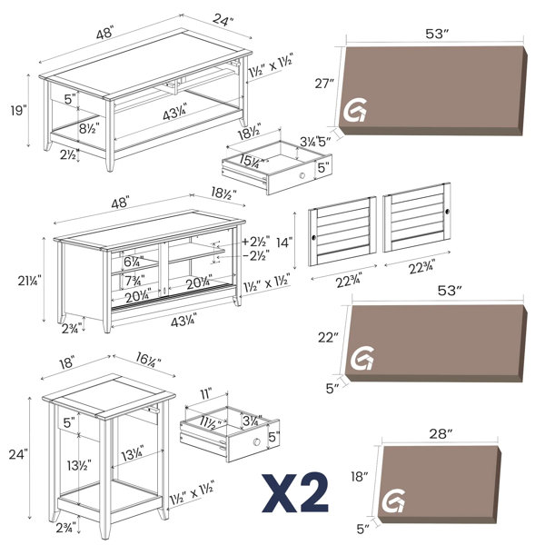 Dimensions du produit