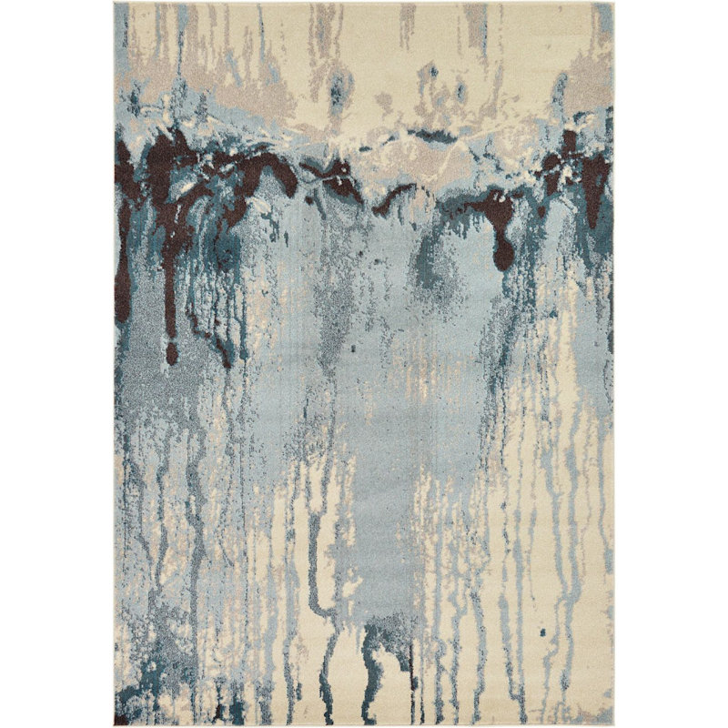 Estelle Abstract Indoor Rug, Rectangle 3'3" x 5'3"