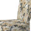 Chaise d'appoint dorée et blanche Royal Flower Garden Serenity - I - Glam, fauteuil d'appoint floral-212889268