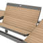 Kalem Rectangular Metal Extendable Outdoor Dining Table , 160cm cm W 115cm cm D