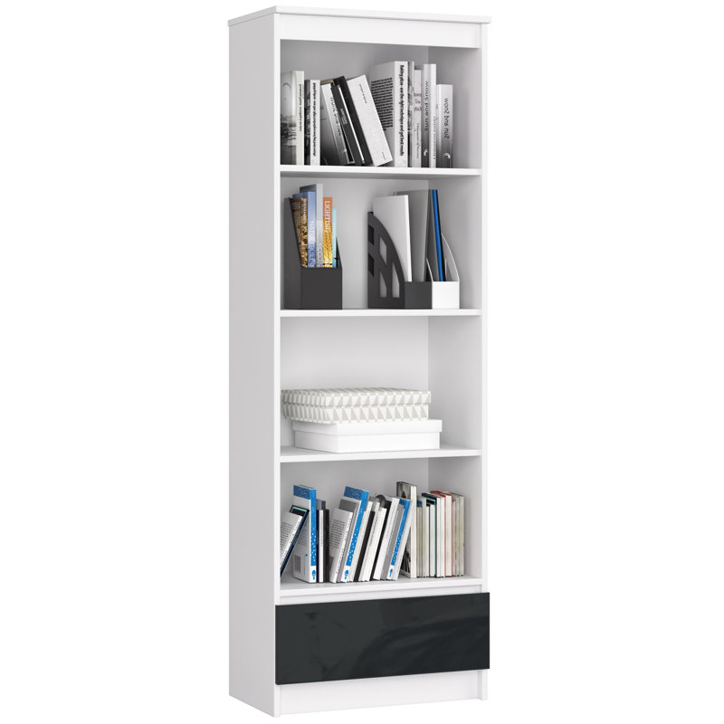 Shivali 180cm H x 60cm W Standard Bookcase
