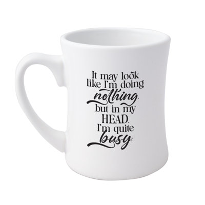 It May Look Like Designer Coffeehouse Mug, 19oz