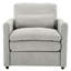 Fauteuil rembourré confortable avec coussin double, accoudoirs ergonomiques et coussin lombaire amovible pour un confort ultime dans les espaces de vie-198077345