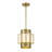 Gideon 3-Light Hubbs in Warm Brass