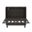 Lit escamotable double avec 3 tiroirs de rangement et station de charge, lit armoire en X-784453072