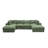 Corduroy U-Shaped Sectional-2112894712