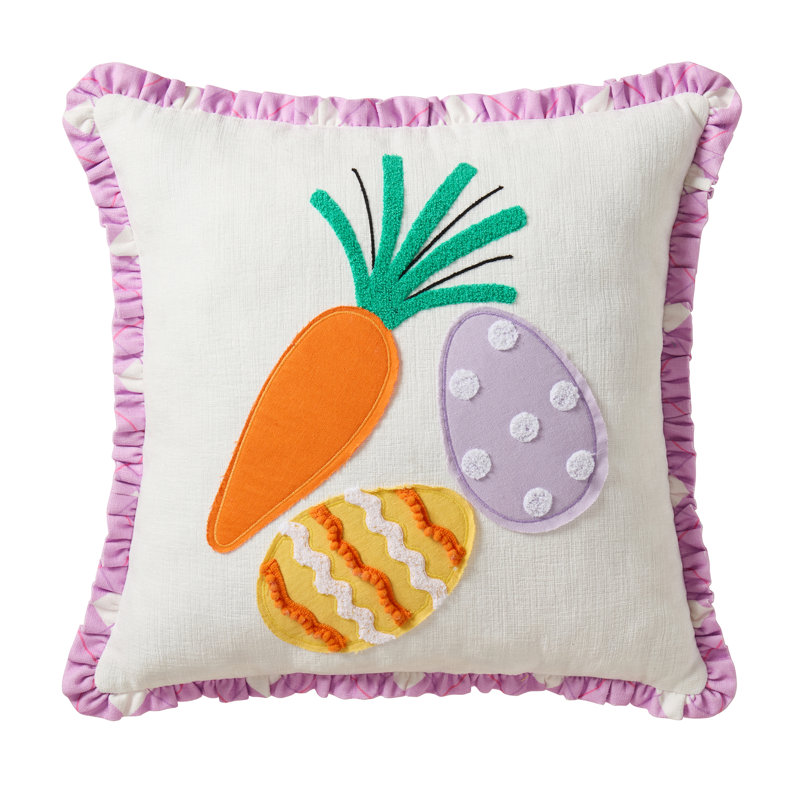 Hallmark 18" x 18" Multicolor Sunny Nest Decorative Pillow