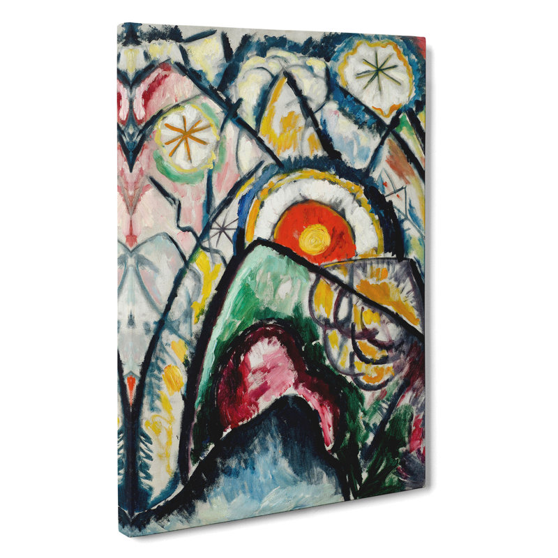 Painting No.1 by Marsden Hartley - Wrapped Canvas, 76cm H x 50cm W x 3cm D