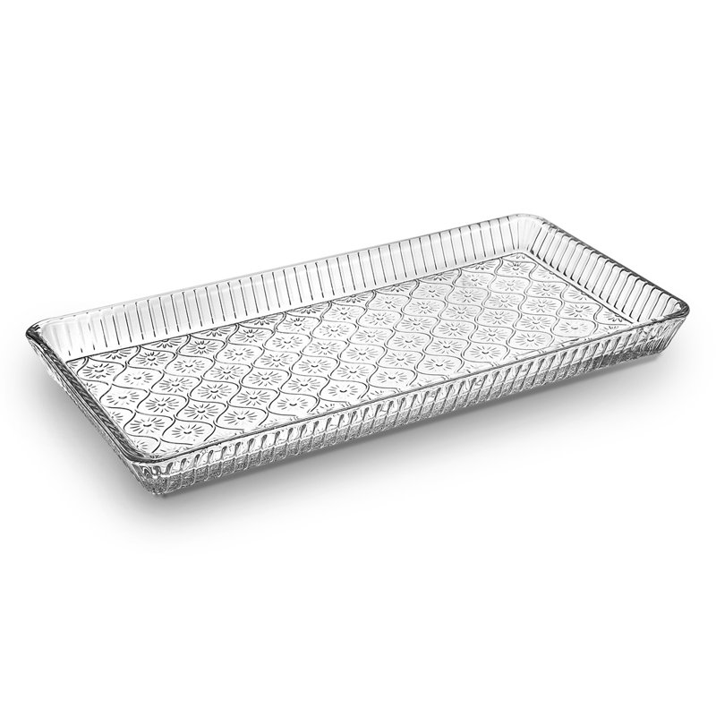 Claro Serving Tray, Clear