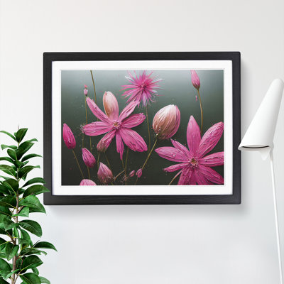Captivating Wildflowers Floral - Single Picture Frame Print