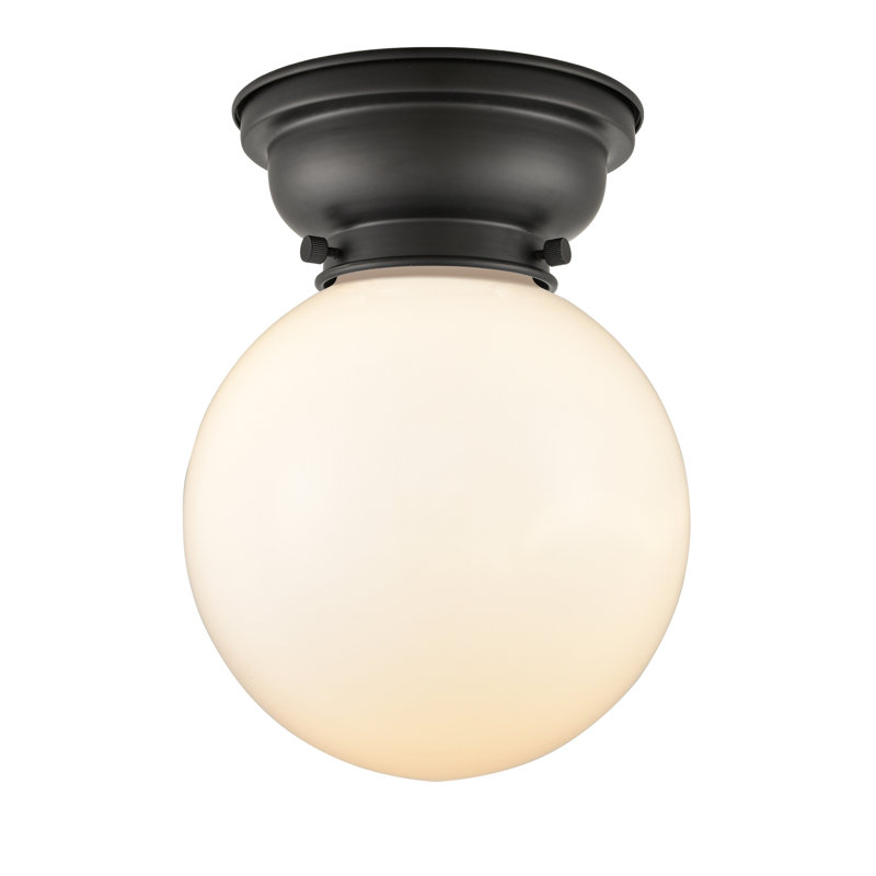 Plafonnier encastré 8 lumières Chippewa, Noir mat, Ampoule non incluse, Blanc mat