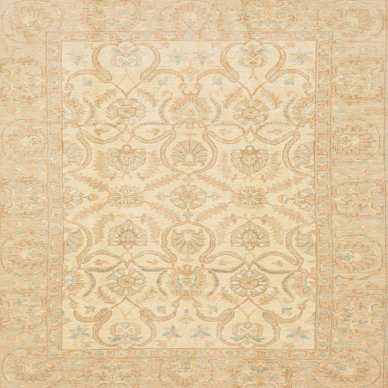Tapis abstrait moderne 728, Carré 7 pi